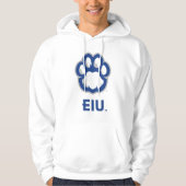Eastern Illinois Panthers Paw Print & EIU Hoodie (Vorderseite)