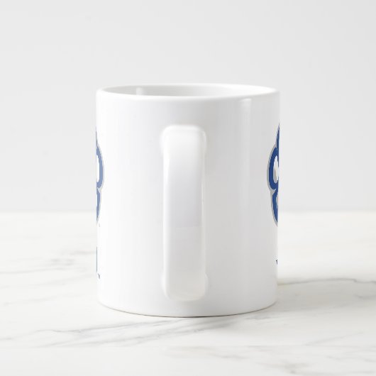 Eastern Illinois Panthers Paw Print & EIU Jumbo-Tasse (Rückseite)