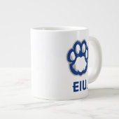 Eastern Illinois Panthers Paw Print & EIU Jumbo-Tasse (Vorderseite Rechts)