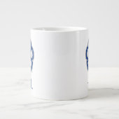 Eastern Illinois Panthers Paw Print & EIU Jumbo-Tasse (Vorderseite)