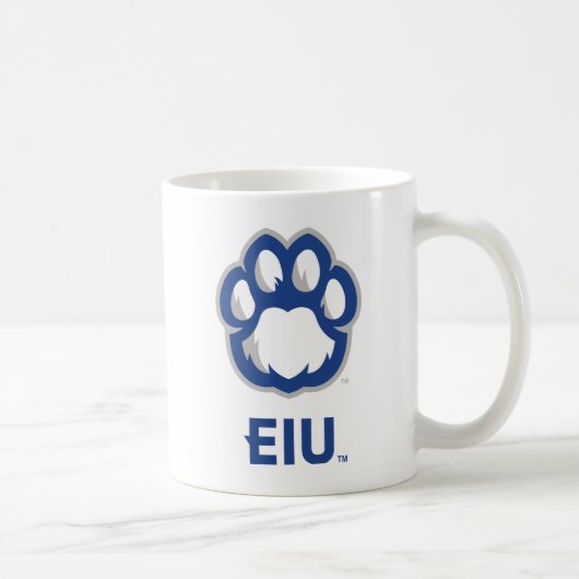 Eastern Illinois Panthers Paw Print & EIU Kaffeetasse (Rechts)