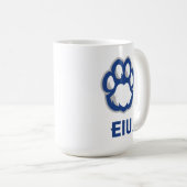 Eastern Illinois Panthers Paw Print & EIU Kaffeetasse (VorderseiteRechts)