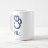 Eastern Illinois Panthers Paw Print & EIU Kaffeetasse (Vorderseite Links)