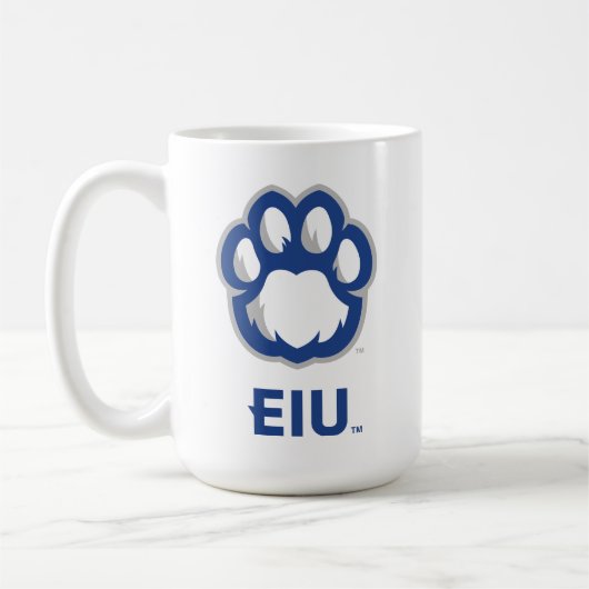 Eastern Illinois Panthers Paw Print & EIU Kaffeetasse (Links)