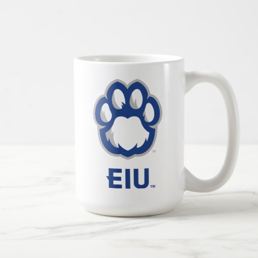 Eastern Illinois Panthers Paw Print & EIU Kaffeetasse (Rechts)