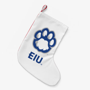 Eastern Illinois Panthers Paw Print & EIU Kleiner Weihnachtsstrumpf
