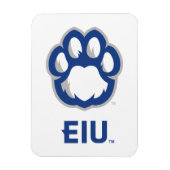 Eastern Illinois Panthers Paw Print & EIU Magnet (Vertikal)
