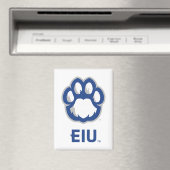 Eastern Illinois Panthers Paw Print & EIU Magnet (In Situ (Geschirrspüler))