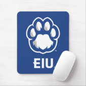 Eastern Illinois Panthers Paw Print & EIU Mousepad (Mit Mouse)
