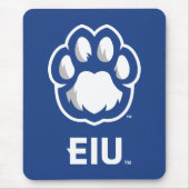 Eastern Illinois Panthers Paw Print & EIU Mousepad (Vorne)