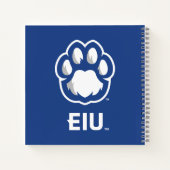 Eastern Illinois Panthers Paw Print & EIU Notizblock (Rückseite)