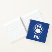 Eastern Illinois Panthers Paw Print & EIU Notizblock (Innenseite)