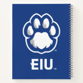 Eastern Illinois Panthers Paw Print & EIU Notizblock (Rückseite)