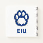 Eastern Illinois Panthers Paw Print & EIU Notizblock (Rückseite)