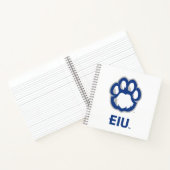 Eastern Illinois Panthers Paw Print & EIU Notizblock (Innenseite)