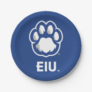 Eastern Illinois Panthers Paw Print & EIU Pappteller