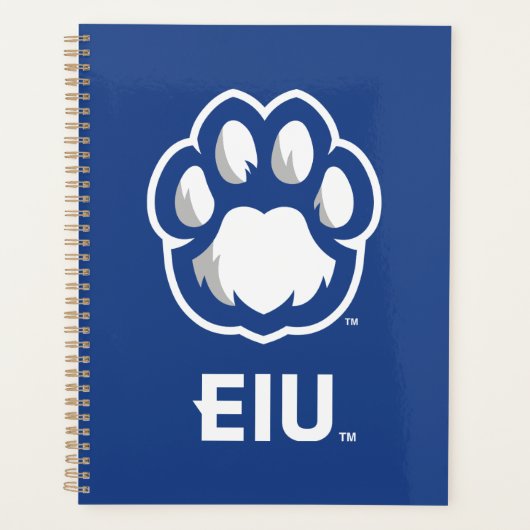 Eastern Illinois Panthers Paw Print & EIU Planer (Vorderseite)