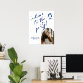 Eastern Illinois Panthers Paw Print & EIU Poster (Heimbüro)