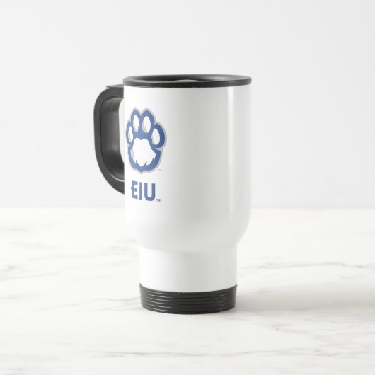 Eastern Illinois Panthers Paw Print & EIU Reisebecher (Vorderseite Links)