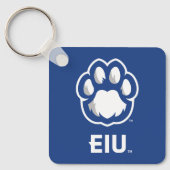 Eastern Illinois Panthers Paw Print & EIU Schlüsselanhänger (Vorderseite)