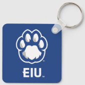 Eastern Illinois Panthers Paw Print & EIU Schlüsselanhänger (Rückseite)