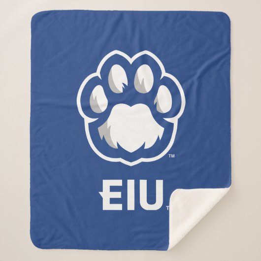 Eastern Illinois Panthers Paw Print & EIU Sherpadecke (Vorderseite)
