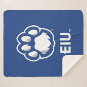 Eastern Illinois Panthers Paw Print & EIU Sherpadecke (Vorderseite (Horizontal))
