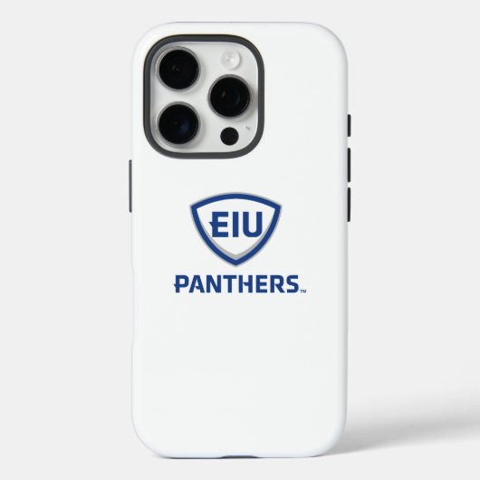 Eastern Illinois Panthers Schild & Wordmark-Logo Case-Mate iPhone Hülle (Rückseite)
