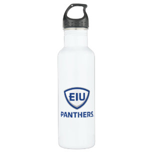 Eastern Illinois Panthers Schild & Wordmark-Logo Edelstahlflasche