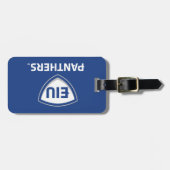 Eastern Illinois Panthers Schild & Wordmark-Logo Gepäckanhänger (Vorderseite horizontal)