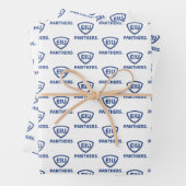 Eastern Illinois Panthers Schild & Wordmark-Logo Geschenkpapier Set (Beispiel)