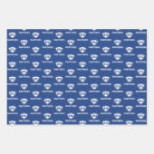 Eastern Illinois Panthers Schild & Wordmark-Logo Geschenkpapier Set (Vorderseite 2)