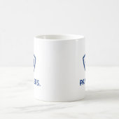 Eastern Illinois Panthers Schild & Wordmark-Logo Kaffeetasse (Mittel)
