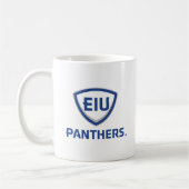 Eastern Illinois Panthers Schild & Wordmark-Logo Kaffeetasse (Links)