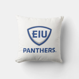 Eastern Illinois Panthers Schild & Wordmark-Logo Kissen