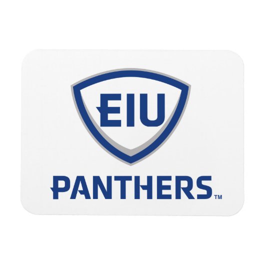 Eastern Illinois Panthers Schild & Wordmark-Logo Magnet (Horizontal)