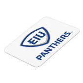 Eastern Illinois Panthers Schild & Wordmark-Logo Magnet (Linke Seite)