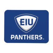 Eastern Illinois Panthers Schild & Wordmark-Logo Magnet (Horizontal)