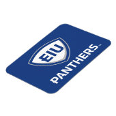 Eastern Illinois Panthers Schild & Wordmark-Logo Magnet (Linke Seite)