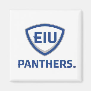 Eastern Illinois Panthers Schild & Wordmark-Logo Magnet