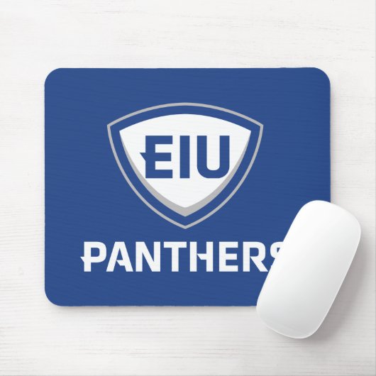 Eastern Illinois Panthers Schild & Wordmark-Logo Mousepad (Mit Mouse)