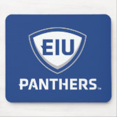 Eastern Illinois Panthers Schild & Wordmark-Logo Mousepad (Vorne)