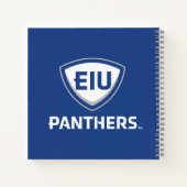 Eastern Illinois Panthers Schild & Wordmark-Logo Notizblock (Rückseite)
