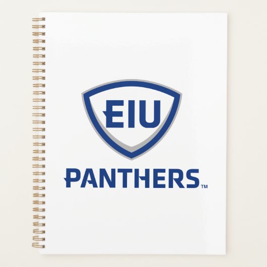 Eastern Illinois Panthers Schild & Wordmark-Logo Planer (Vorderseite)