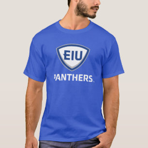 Eastern Illinois Panthers Schild & Wordmark-Logo T-Shirt