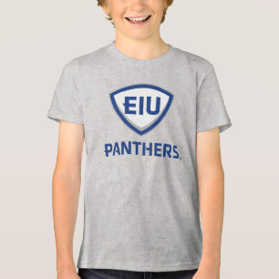 Eastern Illinois Panthers Schild & Wordmark-Logo Tri-Blend Shirt