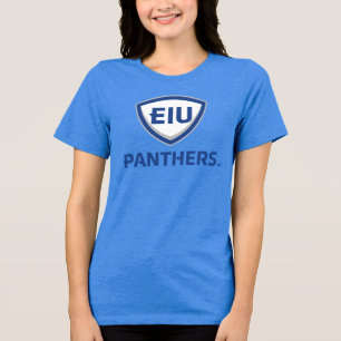 Eastern Illinois Panthers Schild & Wordmark-Logo Tri-Blend Shirt
