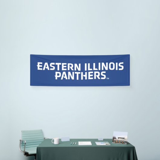Eastern Illinois Panthers - Textlogo Banner (Messeveranstaltung)