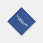 Eastern Illinois Panthers - Textlogo Serviette (Ecke)