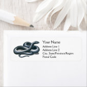 Eastern Indigo Snake Address Labels (Insitu)